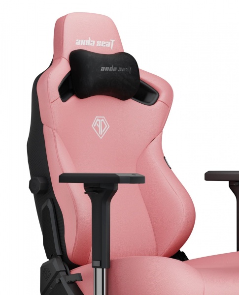 Крісло Anda Seat Крісло ігрове Anda Seat Kaiser 3 Size XL Pink (AD12YDC-XL-01-P-PVC) рожевий 