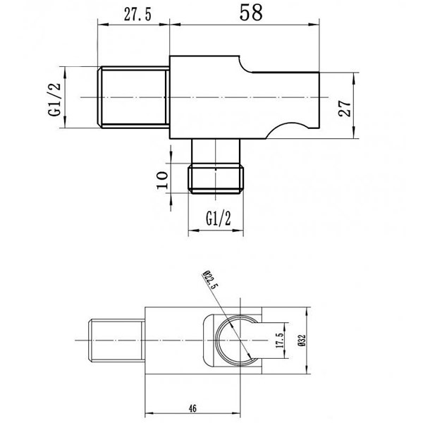 Шланговое подключение Mixxen MXBZ0470