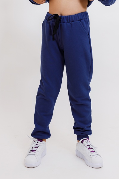 Брюки спортивные KOSTA д/м р.122–128 синий 2577-5 