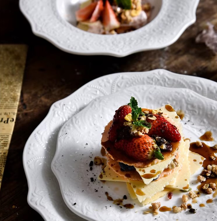 Тарелка десертная Fiora Jardin 17,5 см