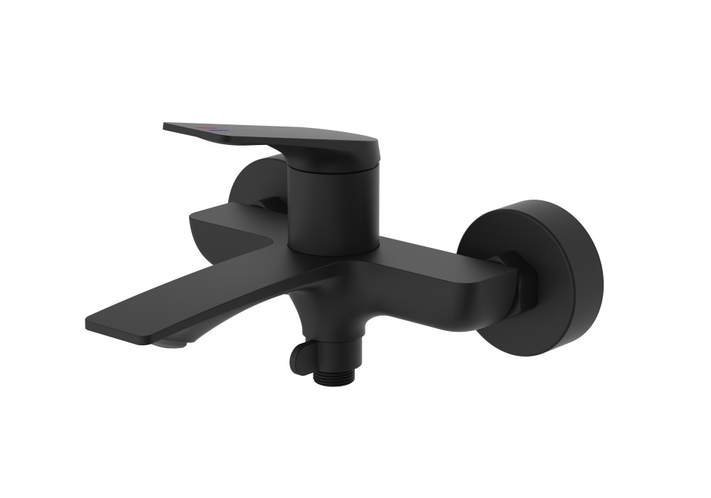 Змішувач для ванни Mixxen IQ чорний з/акс. MXKL0676BL