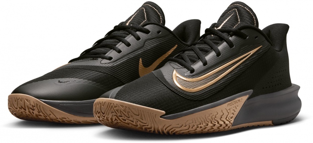 Кроссовки мужские демисезонные Nike Precision 7 FN4322-006 р.42,5 черные