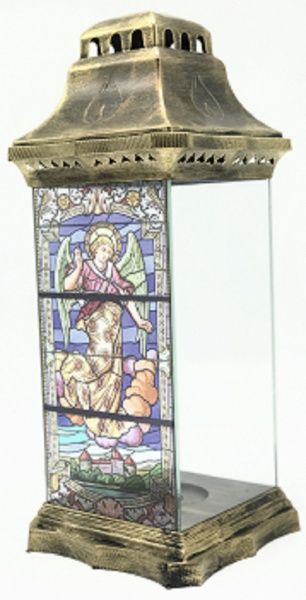 Лампада Капличка велика Вітражна LKV 400