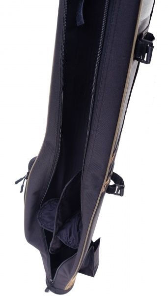 Чохол для вудилища KENT&AVER напівжорсткий №12 чорний 145 см