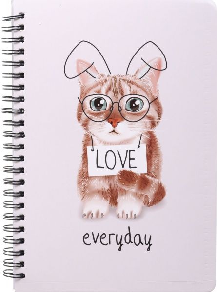 Блокнот Современные коты в театре 21x15 см