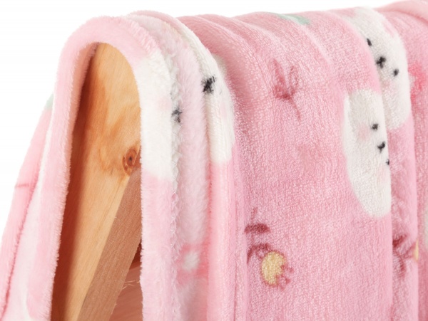 Плед Lotus Зайчик 100x120 см пудра 21kf-02 