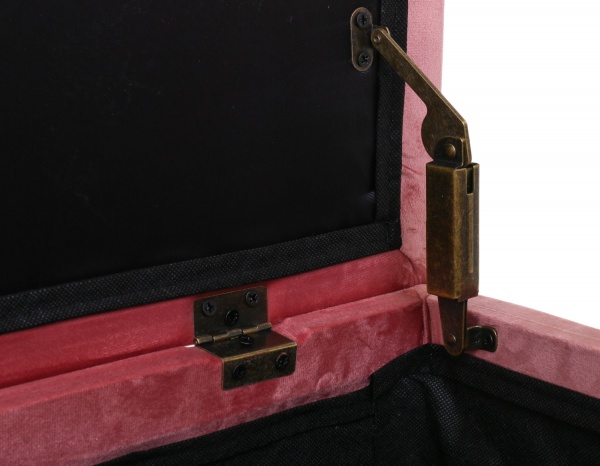 Сундук-пуф Sanremo 120х38х42 см роуз голд 