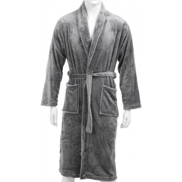 Халат чоловічий La Nuit Класик XL темно-сірий
