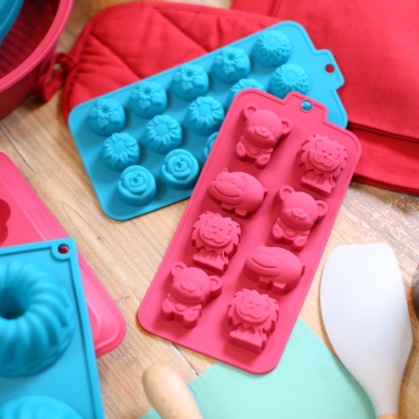 Форма для цукерок Magic Ring Квіти на 15 шт 22х10.5х2 см Flamberg Smart Kitchen