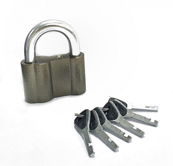 Замок навісний Aspect ЗН-А-80 (К) 6 кл. відкритий (амбарний) 