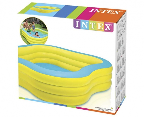 Бассейн надувной Intex 229 x 229 x 56 см