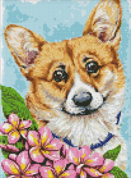 Алмазна мозаїка Набір зі стразами Ідейка Весняна радість 30х40см Ідейка 