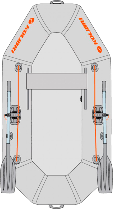 Лодка надувная Kolibri К-210