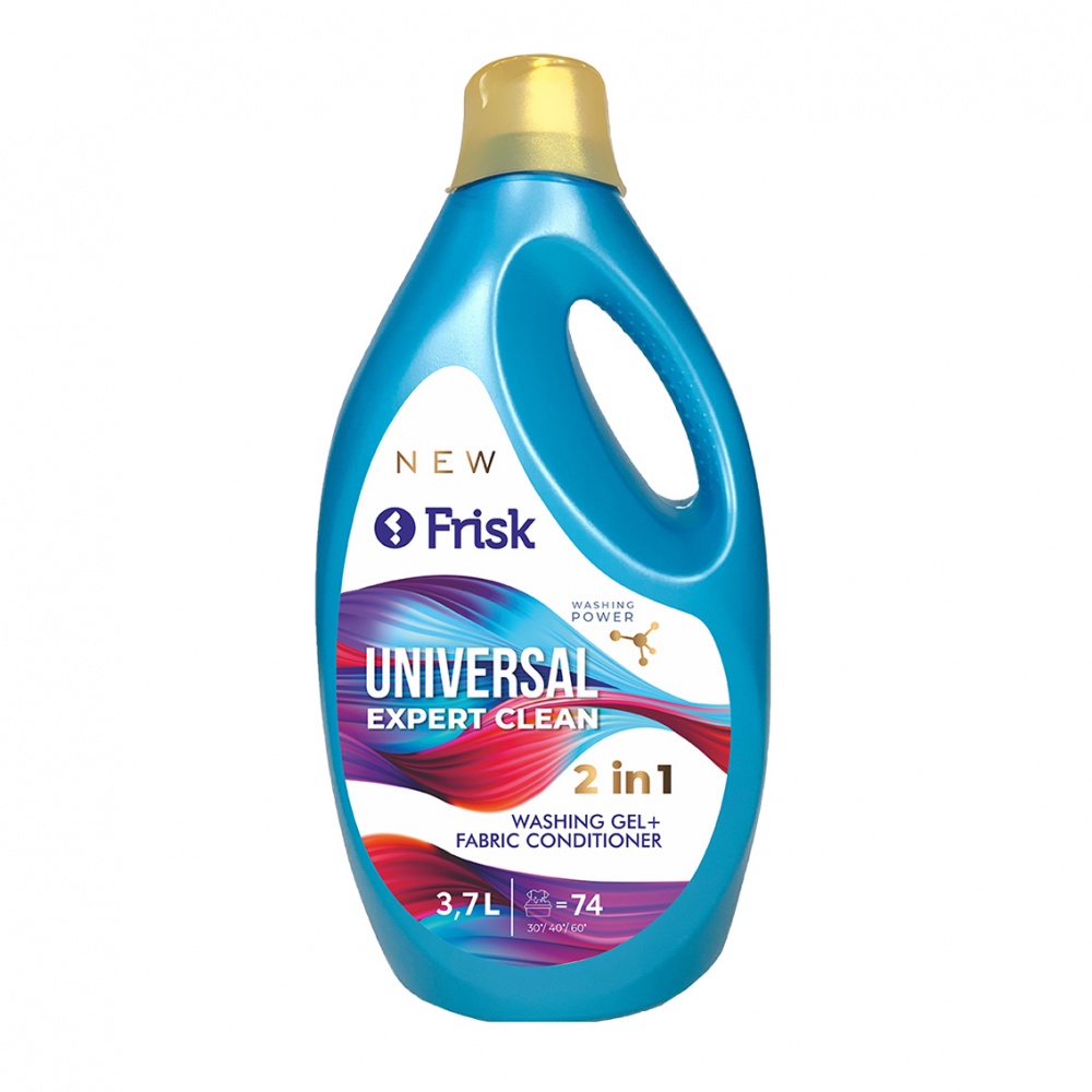 Гель для машинной и ручной стирки Frisk EXPERT CLEAN Universal 3,7 л