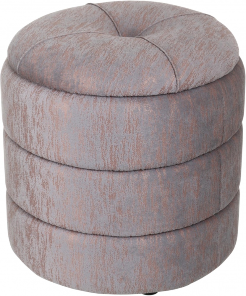 Скриня-пуф Sensio Barrel 390х380 мм світло-сірий (WA-028)