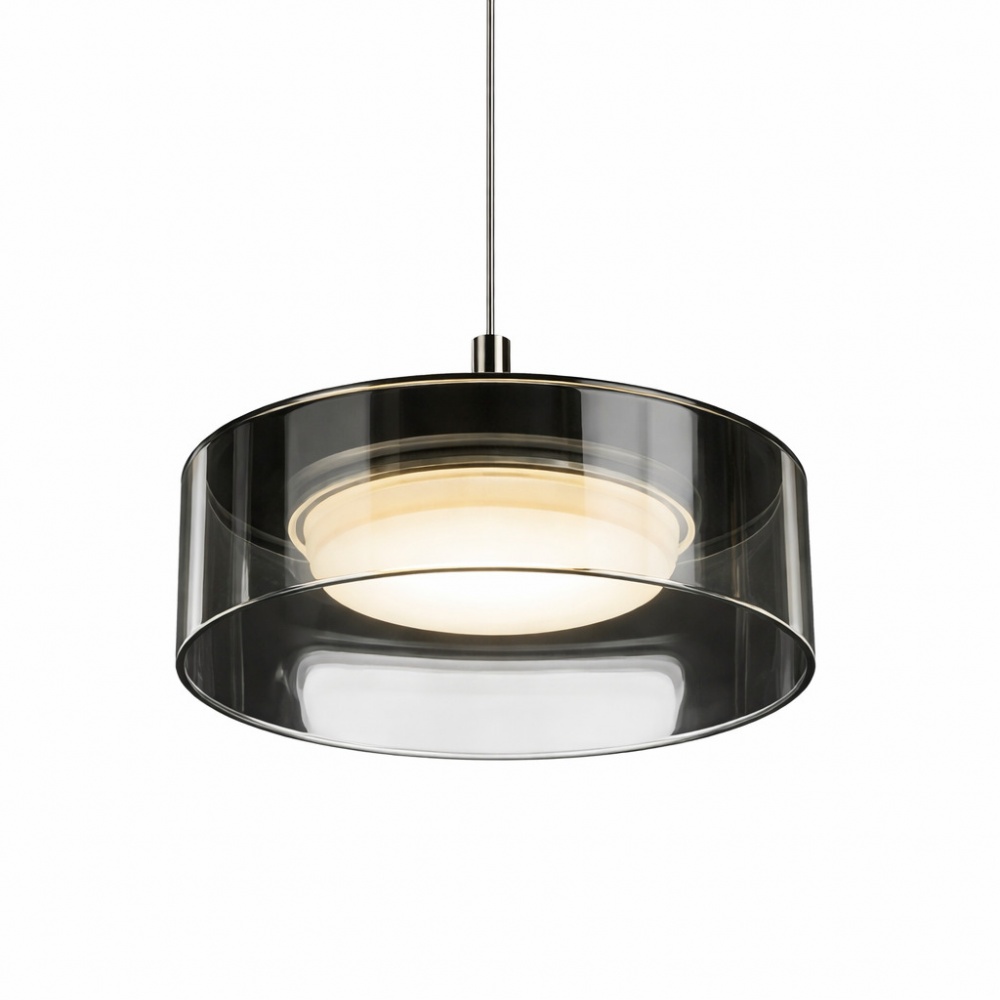 Люстра підвісна LIGHT SET DUSHA MS241 1x12 Вт GX53 чорний/димчастий