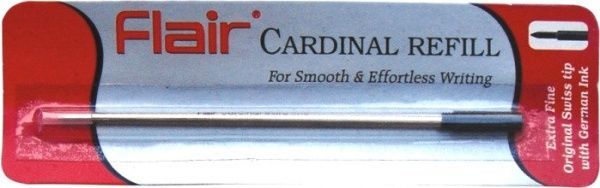 Стержень для шариковых ручек 5CL Cardinal долгое для металлических ручек синий 26119 Flair