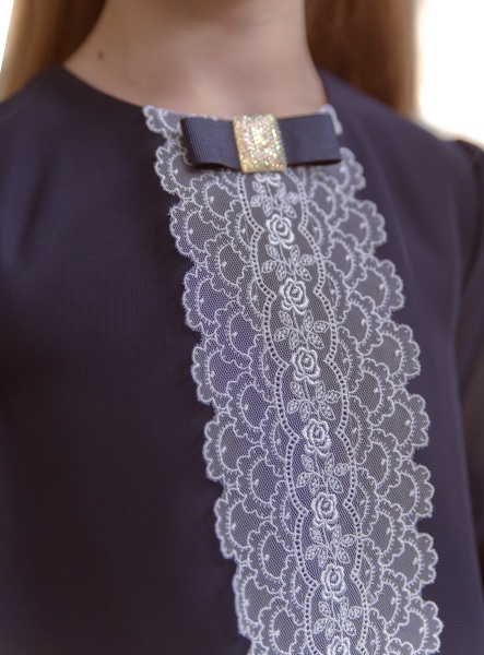 Блуза Sasha р.152 синий 4027/1 