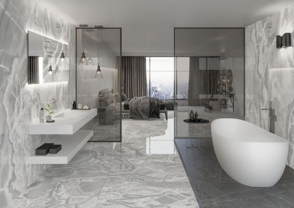 Плитка Cifre Supreme Grey Pulido 60x120 