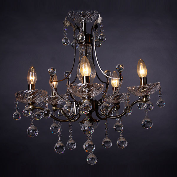 Люстра Altalusse INL-1103P-05 античная бронза