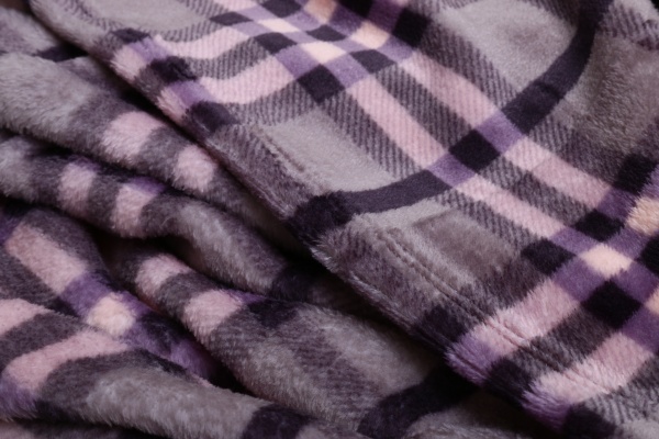 Плед Frannel Home story 200x220 см фіолетовий La Nuit 