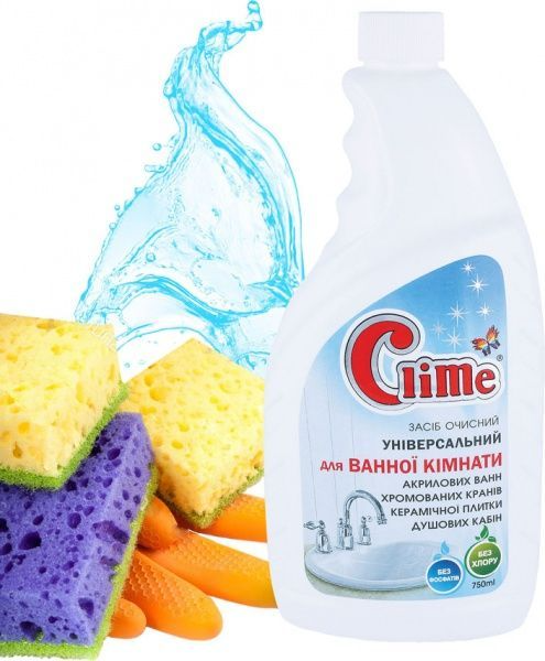 Засіб Clime для ванної кімнати 0,75 л запаска