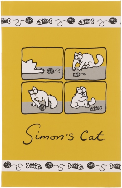Блокнот 1 80 арк. 10,8х16,9 см Simon's Cat