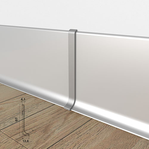 Соединение АЛЮПРО ПАС-3817 серебро 60 мм