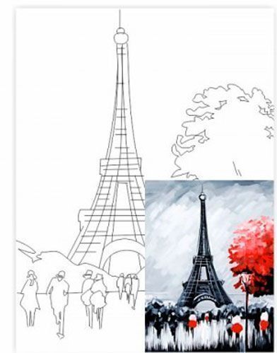 Набор для творчества Пейзаж №2 Этюд 