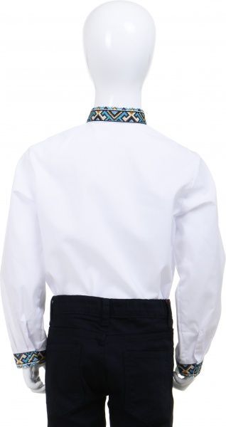 Вишиванка для хлопчиків Сварга Травень р.128 синьо-жовтий 