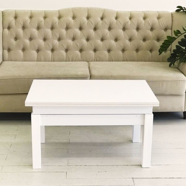 Стол-трансформер Art in Head Батерфляй белый 