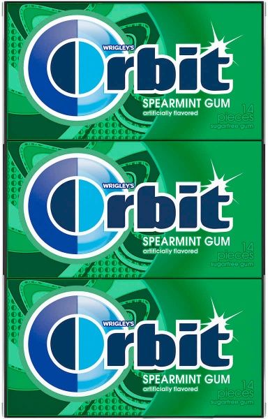 Жевательная резинка Orbit Tabs (Spearmint) 