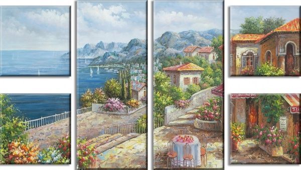 Картина модульна 60x106 см SvitArt MN6-2 