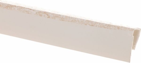 Профіль монтажний ПВХ стартовий 3 м травертіно бежевий