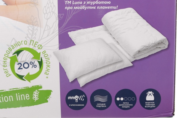 Набор одеяло 200х220 см и 2 подушки Lavender Luna