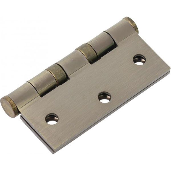 Петля универсальная Fuxia 75x31x2,5 мм античная латунь 1 шт