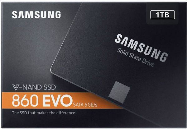 SSD-накопитель Samsung 850 Evo 1000GB 2,5