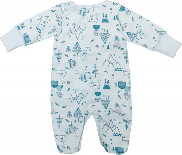 Комбинезон унисекс Фламинго р.56 ментоловый 365-007 