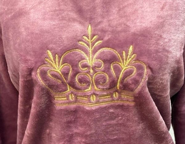 Пижама женская р. S сливовый 