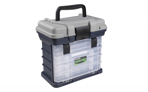 Ящик-органайзер Fishing ROI 814-00-11 з пластиковыми коробками 27x18x26.5 MB9330