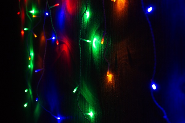 Электрогирлянда бахрома мигающая (950125) светодиодная (LED) 100 ламп 3 м 