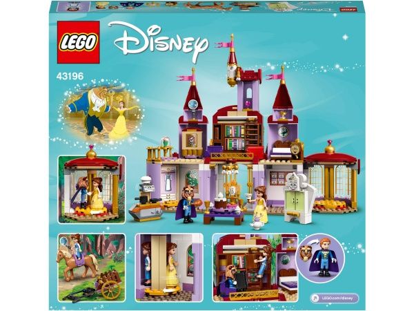 Конструктор LEGO Disney Princess Замок Белль и Чудовища 43196