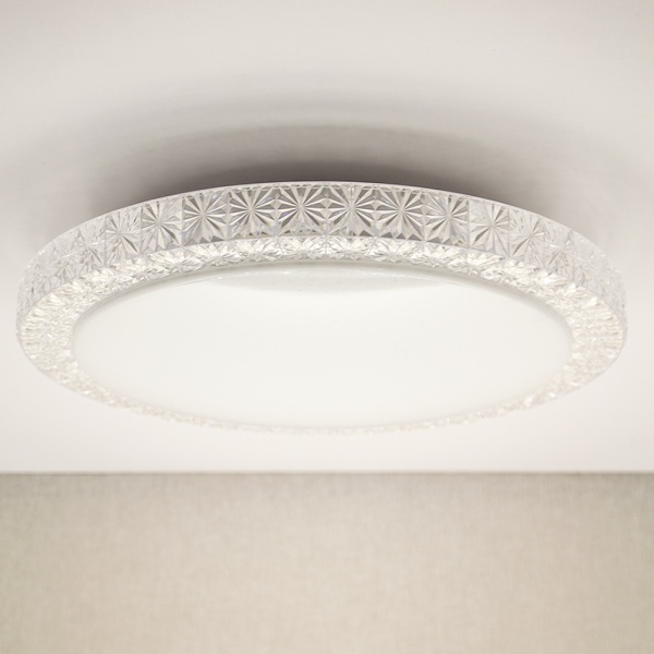 Світильник світлодіодний Luminaria R400 SHINY 40 Вт прозорий/білий 3000-6000 К PLUTON 40W RGB 