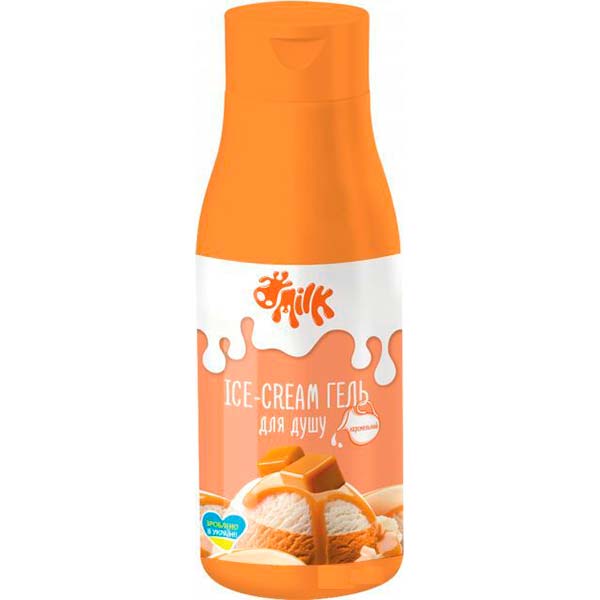 Крем-гель для душа Milk Ice-cream Карамель 500 мл
