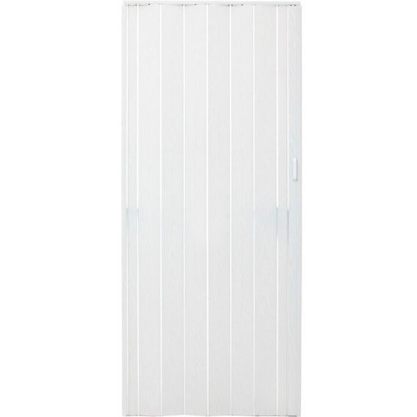 Дверь-гармошка Vinci Decor Melody 820 мм арктический белый