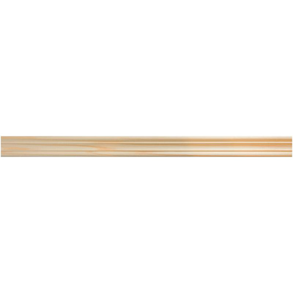 Уголок радиальный ЛІСБУДІНВЕСТ потолочный 25х25х2500 мм сосна