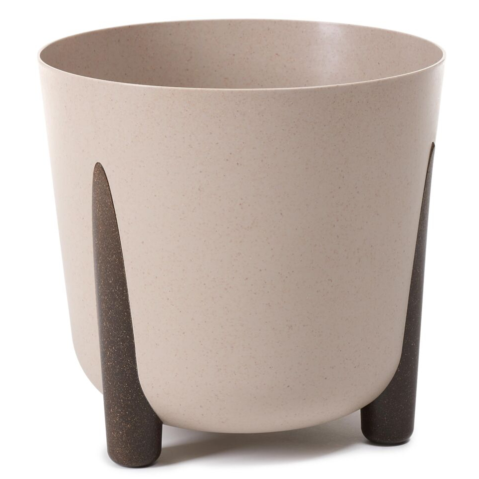 Вазон пластик FRIDA 25,5х25,3 см круглий лате 8,1 л Lamela (9852536)