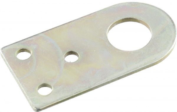 Проушина для замка 60мм желтый цинк