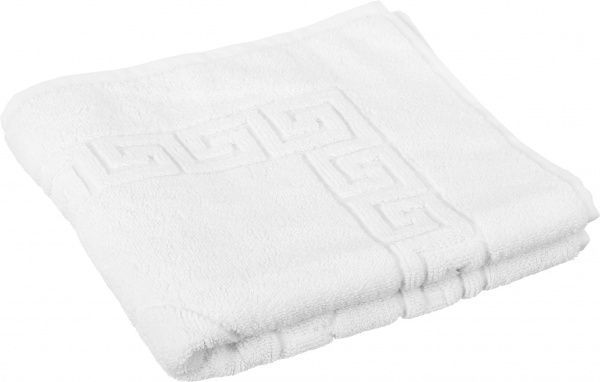 Рушник махровий 50x70 см білий UP! (Underprice) 50x70