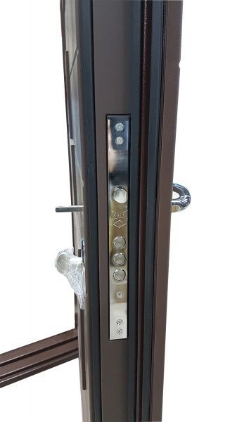 Дверь входная Булат Гарант 802 карамельное дерево 2050x850мм левая